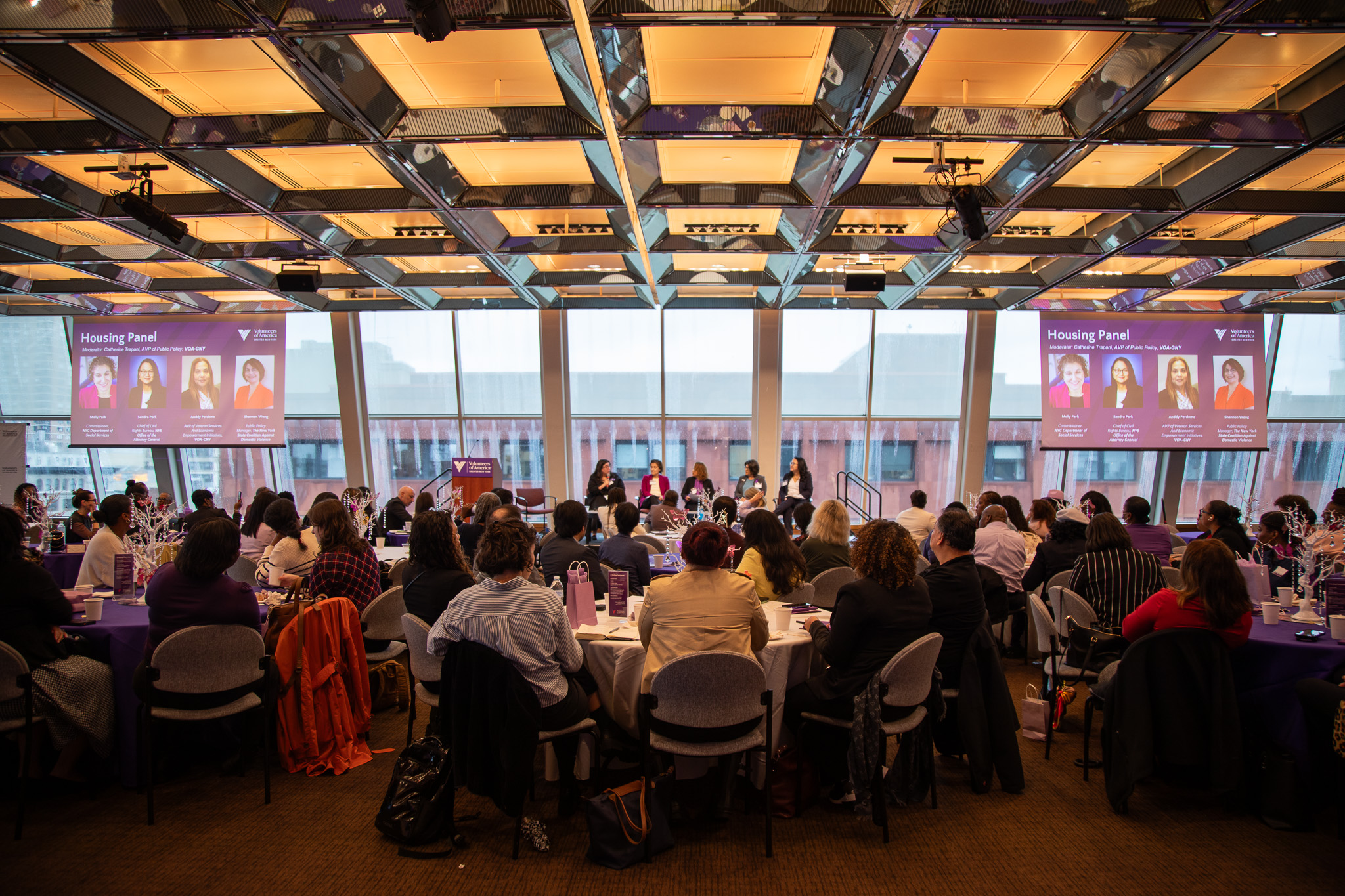 VOA-GNY's annual domestic violence conference hosted at the NYU Kimmel Center in Manhattan. 